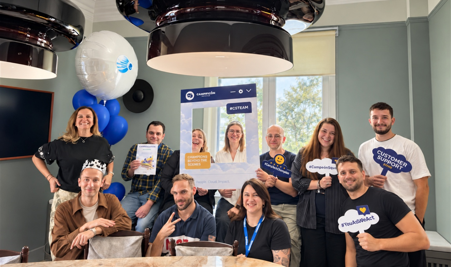 Cropped Customer Support Team Photo